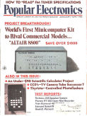 Popular Mechanics advertising the Altair 8800. Click to enlarge